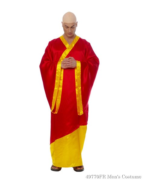 Buddhist Mens Costume - Click Image to Close