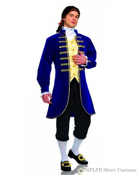 Mens Plus Size Aristocrat Costume - Click Image to Close