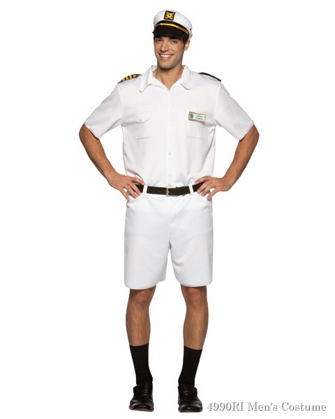 The Love Boat Captain Stubing Mens Costume - Click Image to Close