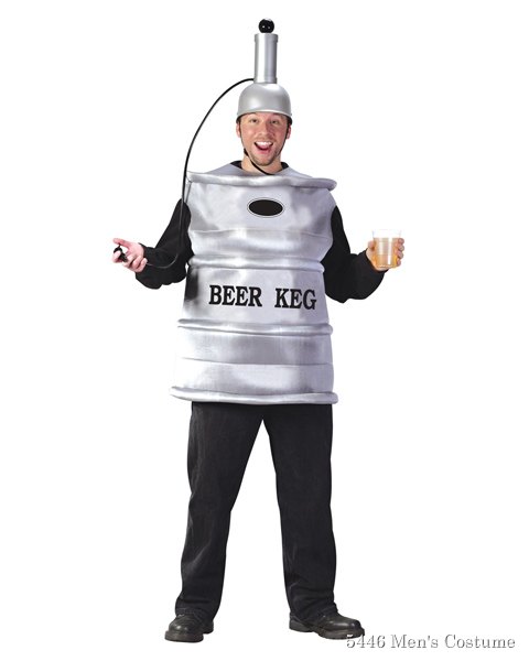 Beer Keg Costume For Adults
