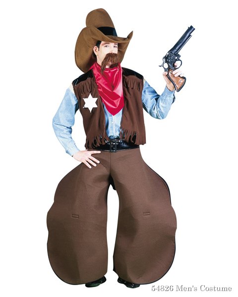 Ole Cow Hand Adult Costume - Click Image to Close
