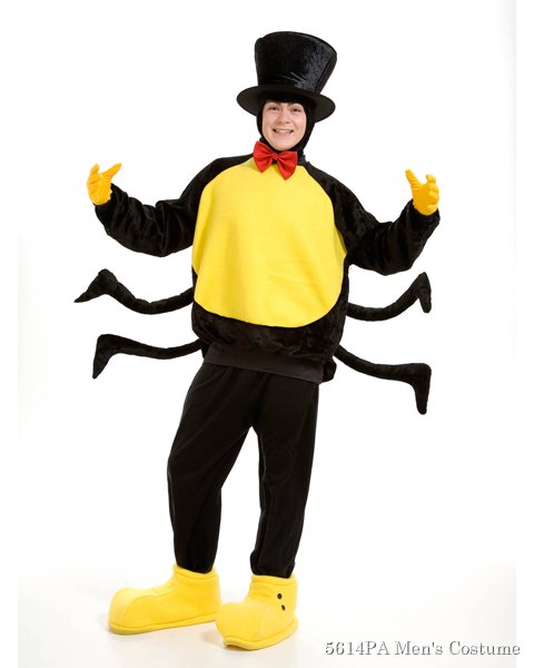 Adult Spider Costume - Click Image to Close