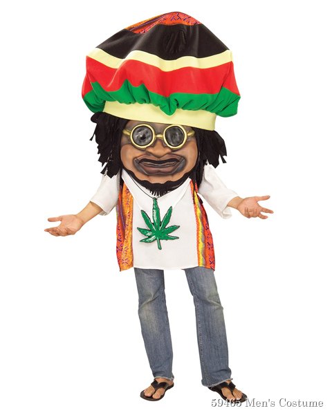 Rasta Mon Costume For Adults - Click Image to Close