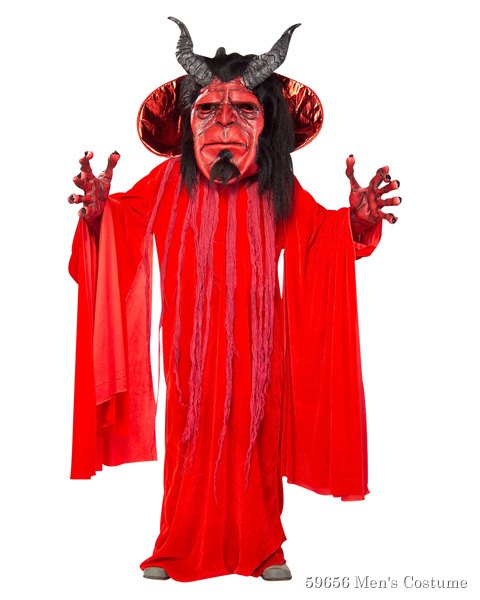 Mega Demon Costume For Adult - Click Image to Close