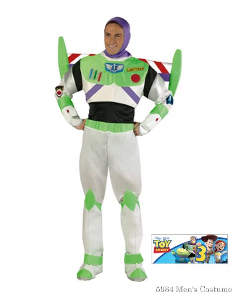 Buzz Lightyear Costume for Adults - Click Image to Close