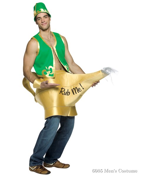 Genie In The Lamp Adult Costume - Click Image to Close