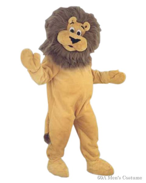 Lion Mascot Costume - Click Image to Close