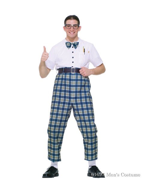 Adult Class Nerd Costume