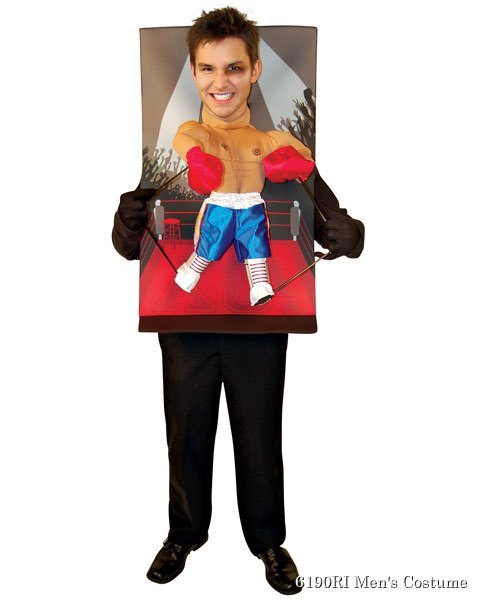 Teenie Weenies Boxer Adult Costume - Click Image to Close