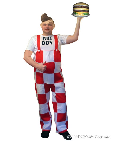 Mens Deluxe Big Boy Costume - Click Image to Close