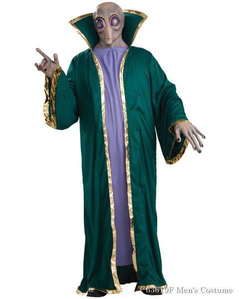 Mens Alien Costume Adult