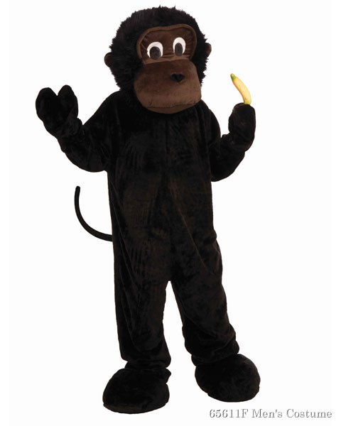 Deluxe Plush Gorilla Mascot