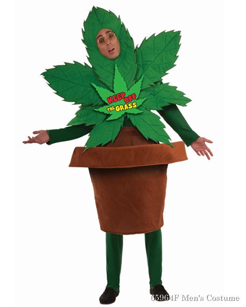Keep Off The Grass Mens Costume - Click Image to Close