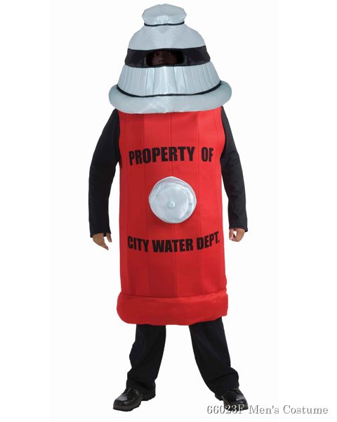 Fire Hydrant Mens Costume - Click Image to Close