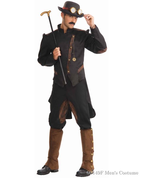 Steampunk Gentleman Adult Costume - Click Image to Close