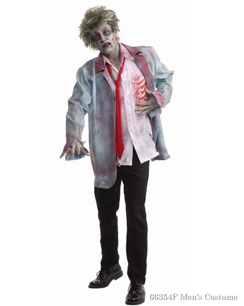 Adult Zombie Man Costume - Click Image to Close