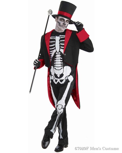 Mr. Bone Jangles Mens Costume - Click Image to Close