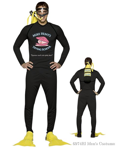 Muff Diver Costume For Adult - Click Image to Close