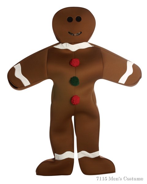 Gingerbread Man Costume For Halloween