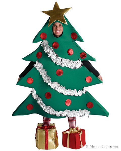 Ornament/tree/shoeboxes Costume - Click Image to Close