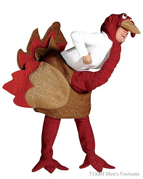 Turkey Costume For Adults - Click Image to Close