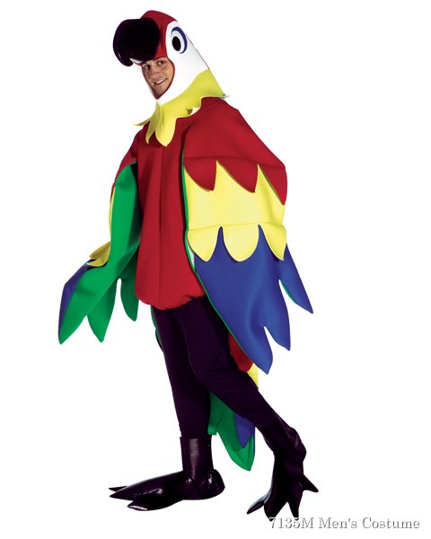 Parrot Costume For Adults - Click Image to Close