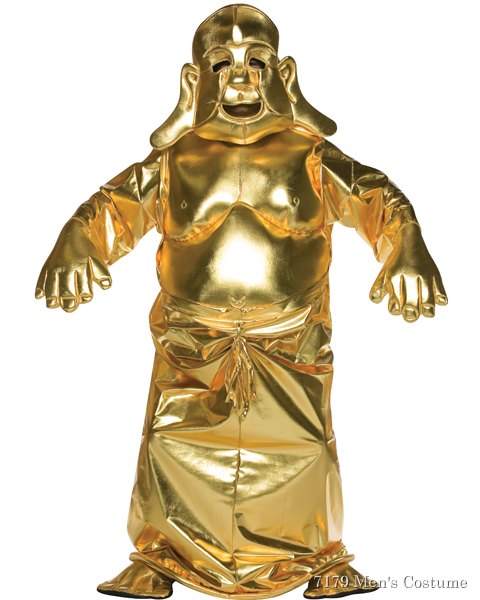 Golden Buddha Adult Costume - Click Image to Close