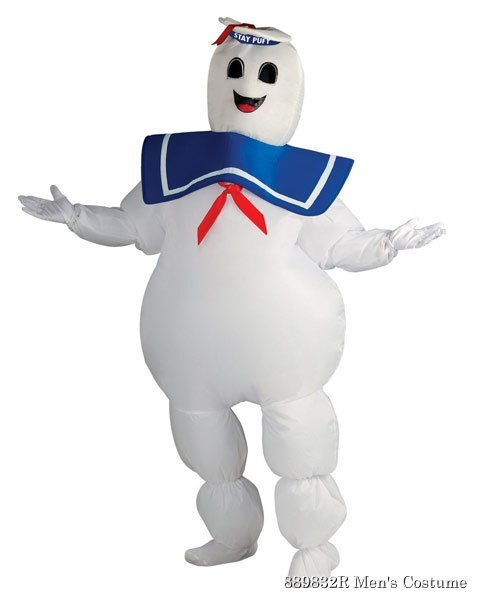 Ghostbusters Inflatable Stay Puft Mens Costume