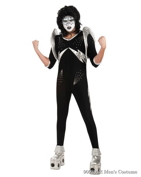 Collector KISS Space Man Mens Costume - Click Image to Close