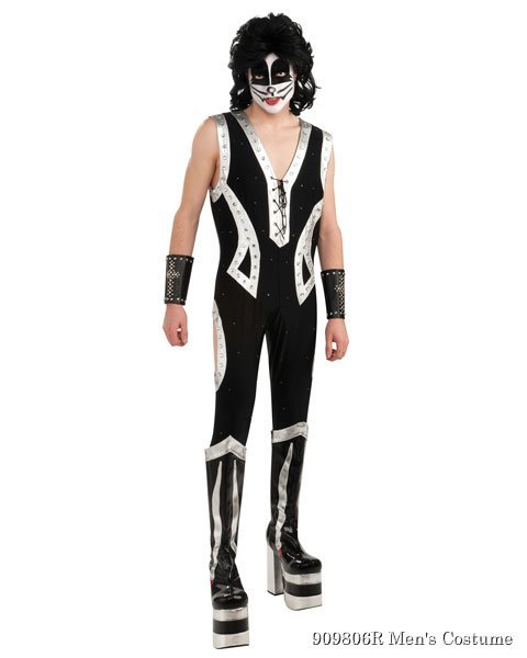 Collector KISS Cat Man Mens Costume - Click Image to Close