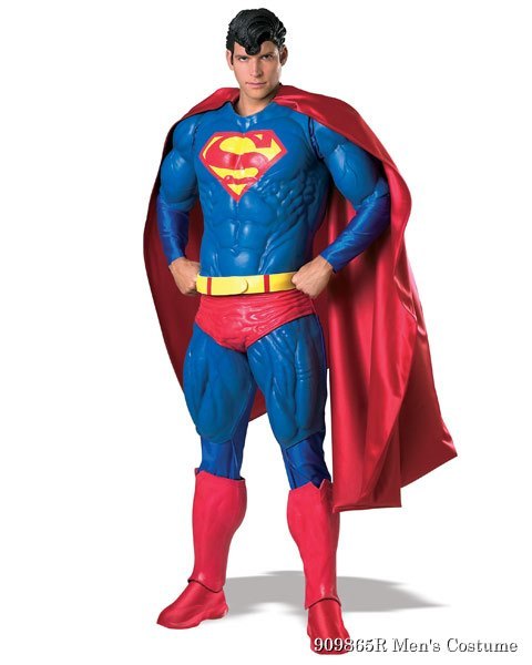 Collectors Edition Superman Mens Costume - Click Image to Close