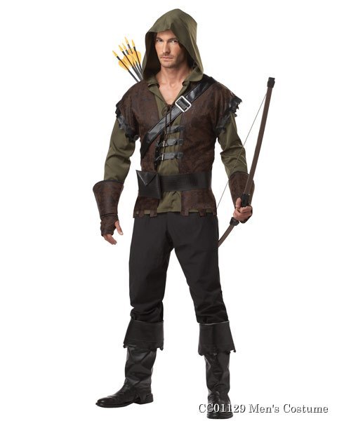 Mens Sherwood Forest Robin Hood Costume - Click Image to Close