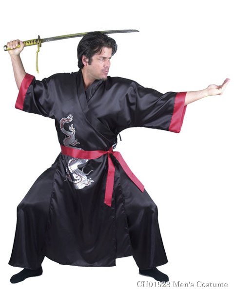 Red Adult Samurai Costume