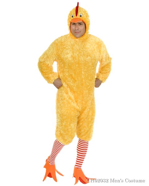 Adult Funky Chicken Costume - Click Image to Close