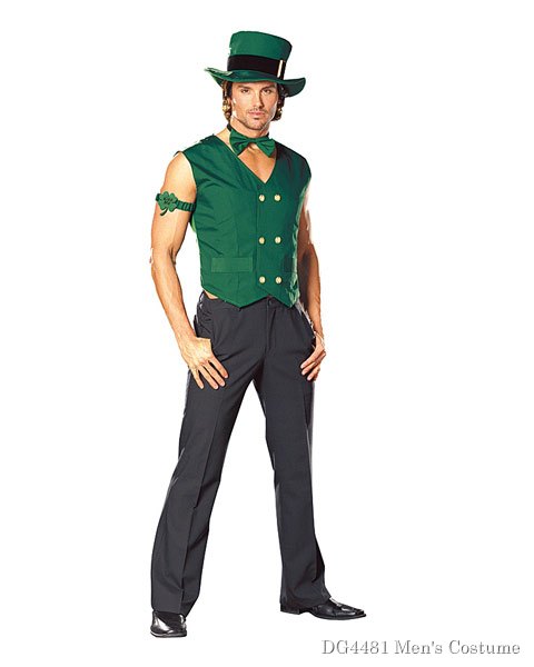 Get Lucky Leprechaun Adult Costume - Click Image to Close