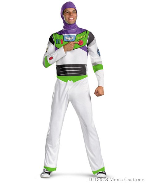 Classic Toy Story Buzz Lightyear Mens Costume