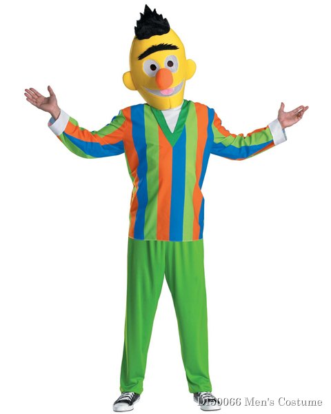 Adult Sesame Street Bert Costume - Click Image to Close