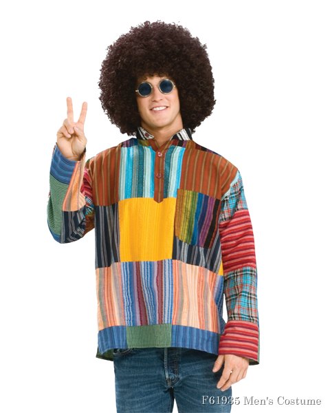 Adult Patchwork Shirt Costume