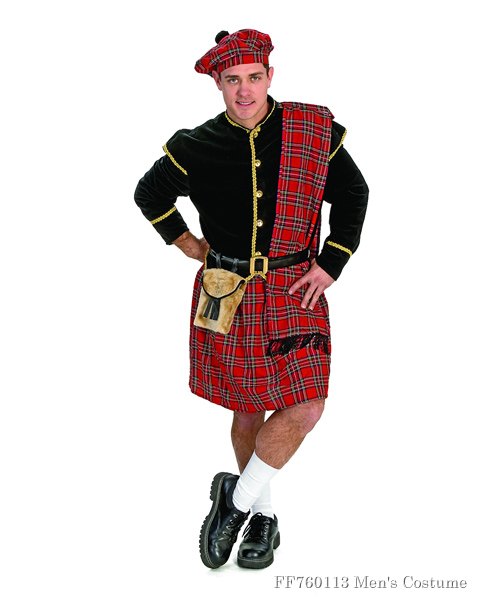 Scotlands Clansman Kilt Costume