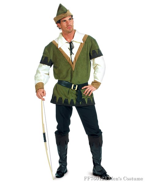 Adult Sherwood/robin Hood Costume - Click Image to Close