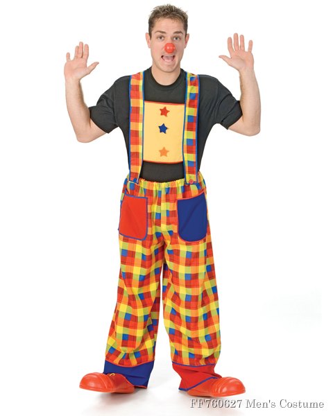 Adult Knucklehead Clown Costume - Click Image to Close