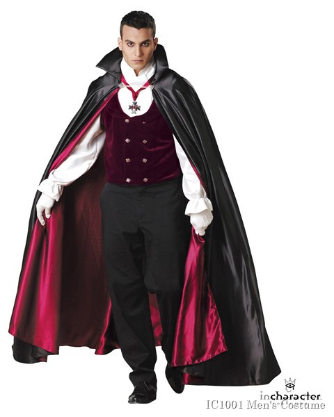 Adult Elite Gothic Vampire Costume - Click Image to Close
