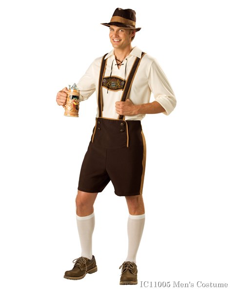 Adult Bavarian Guy Costume - Click Image to Close