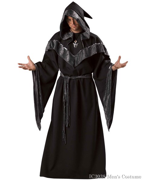 Adult Premier Dark Sorcerer Costume - Click Image to Close