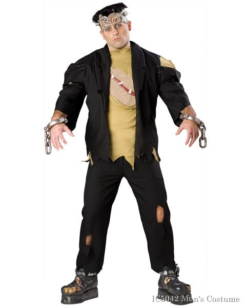 Plus Size Elite Monster Mens Costume - Click Image to Close