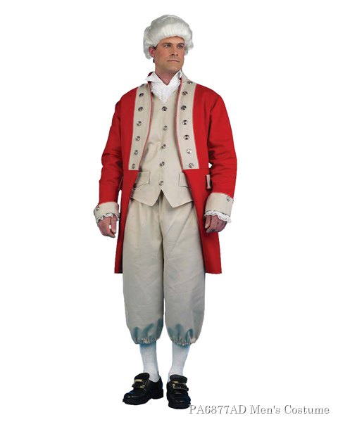 Adult British Redcoat - Click Image to Close