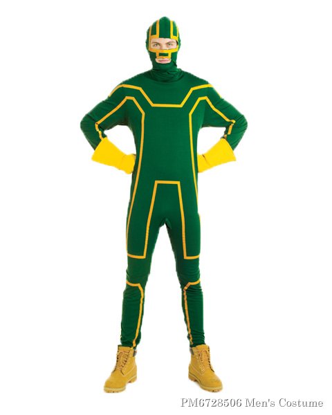 Kick Ass Mens Standard Costume - Click Image to Close