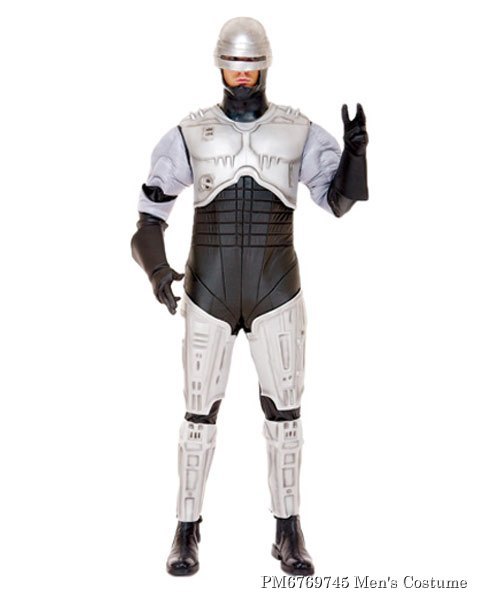 Deluxe Robocop Mens Costume - Click Image to Close