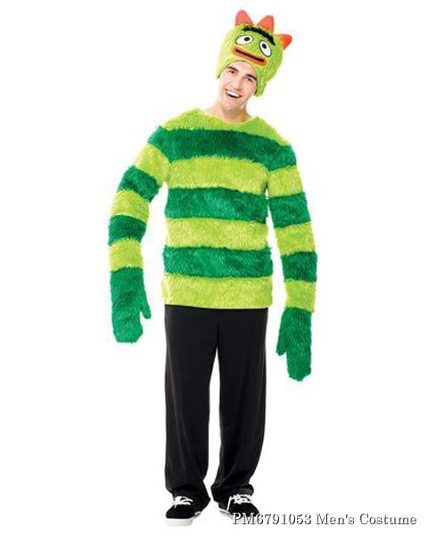 Yo Gabba Gabba Brobee Mens Costume - Click Image to Close