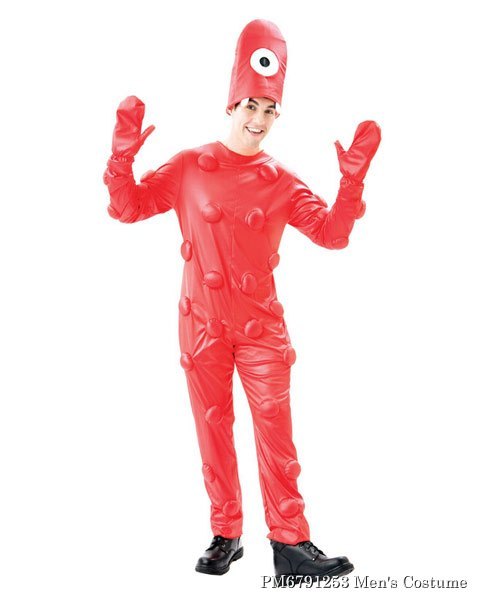 Yo Gabba Gabba Muno Mens Costume - Click Image to Close